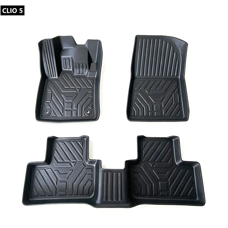 3D TPE Car Mats Factory 3D Floor Mats For CLIO 5 For Morocco