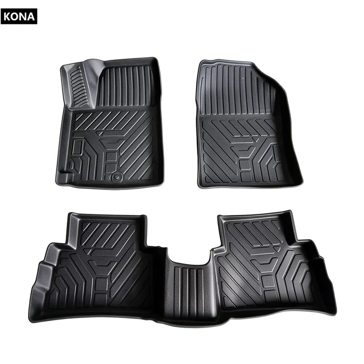 3D TPE Car Mats Factory Auto Floor Mats For KONA For Morocco
