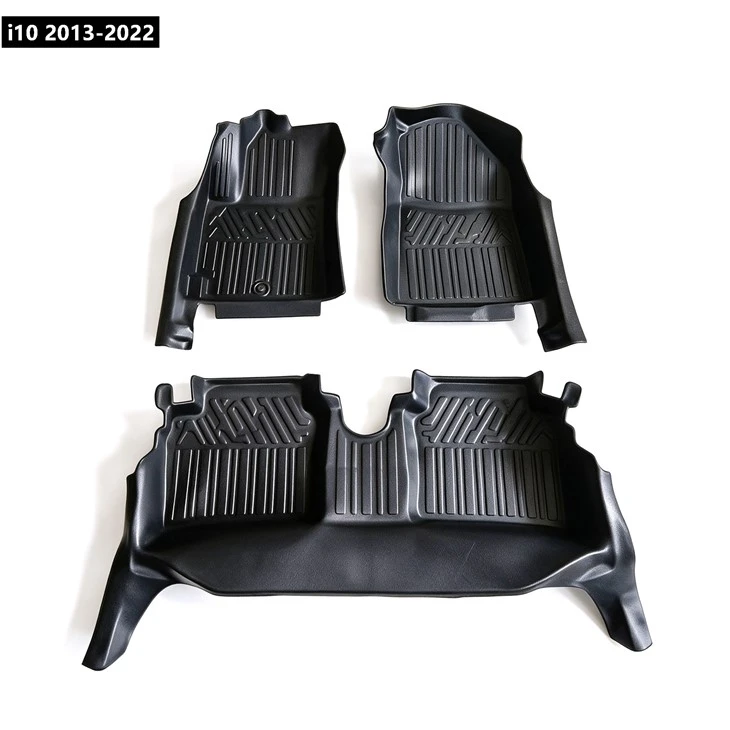 5d Car Mats TPE Floor Mats For I10 2013-2022 For Ecuador