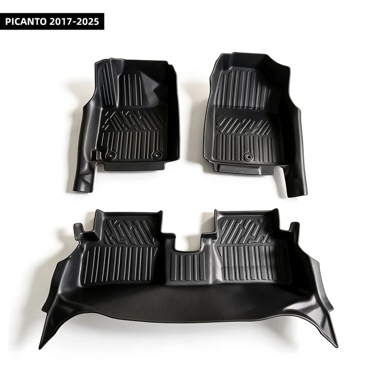 Anti‑Dirty 5D TPE Car Mat Factory Direct PERU, For PICANTO 2017-2025