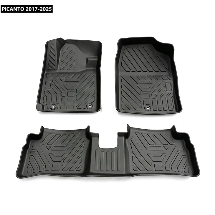 Anti‑slip 3D TPE Car Mat Factory For PICANTO 2017-2025 Colombia Premium