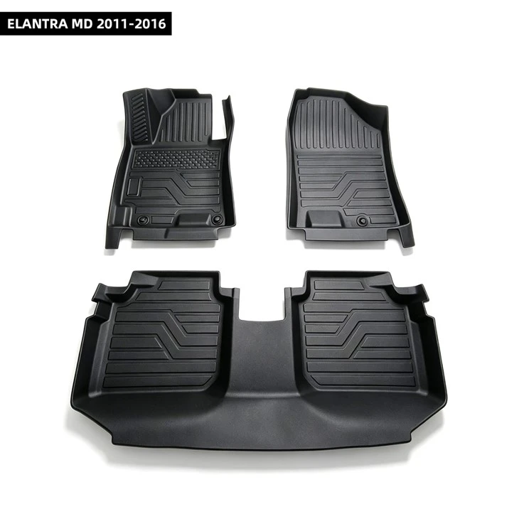Anti‑slip 3D TPE Car Mat Factory For ELANTRA MD 2011-2016 Egypt Premium suppliers
