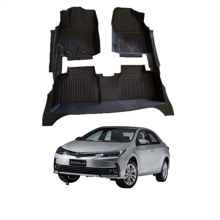 Anti Slip 5D TPE CAR MATS For TOYOTA COROLLA