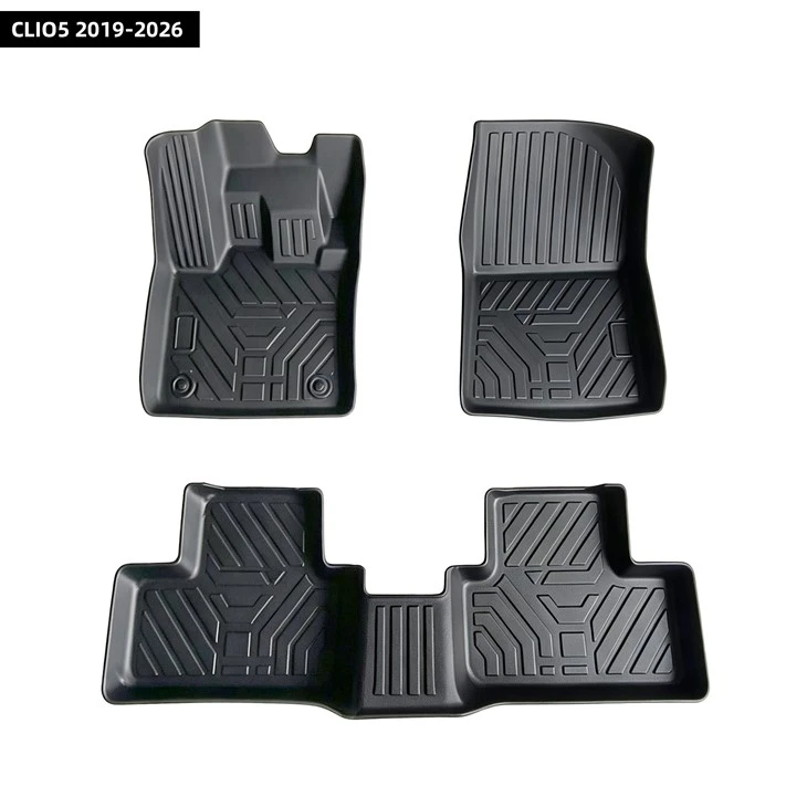Anti-Stain TPE Car Mats Factory For CLIO5 2019‑2026 For Morocco