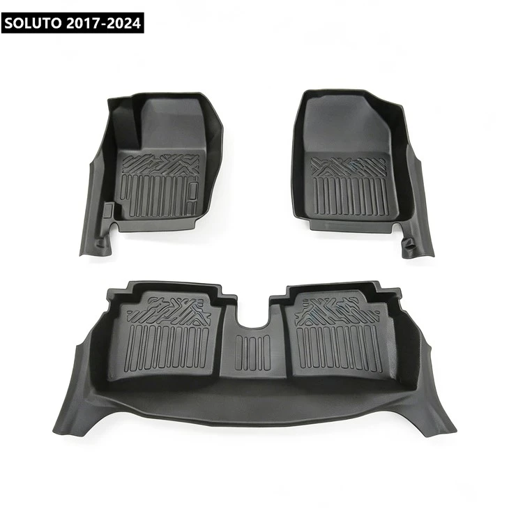 Car Mats Custom TPE Car Floor Liners For SOLUTO 2017-2024 For Ecuador