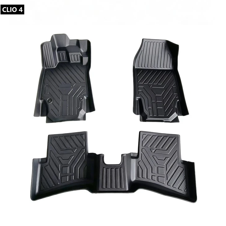 Car Mats Factory 3D TPE Car Mats For CLIO 4 For Morocco