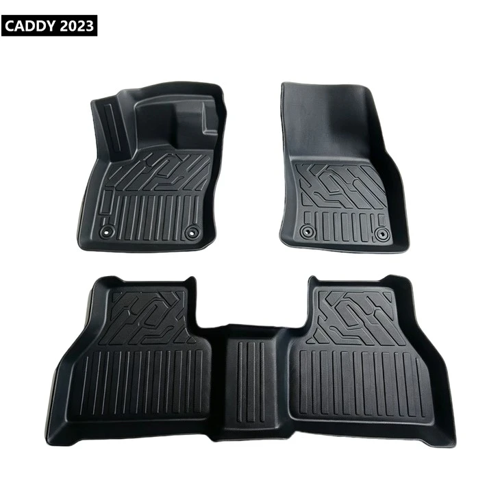 Car Mats Factory 3D TPE Custom Fit Floor Mats For CADDY 2023 For Morocco