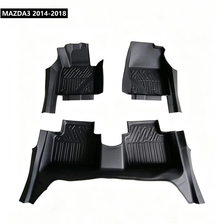 Custom Cut 5D TPE Car Mat Factory Wholesale PERU, Fit MAZDA3 2014-2018