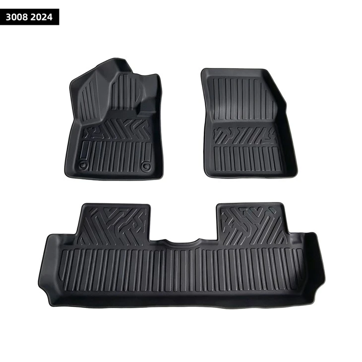 Dirt-Resistant TPE Car Mats Factory For 3008 2024 For Morocco