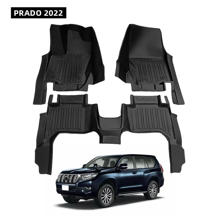 Durable 5D TPE Car Mat for PRADO 2022