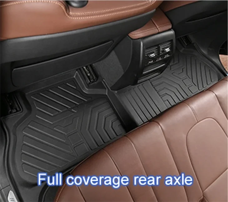 Durable Full Set 5D TPE Car Floor Mat for LAND CEUISER 2010-2011