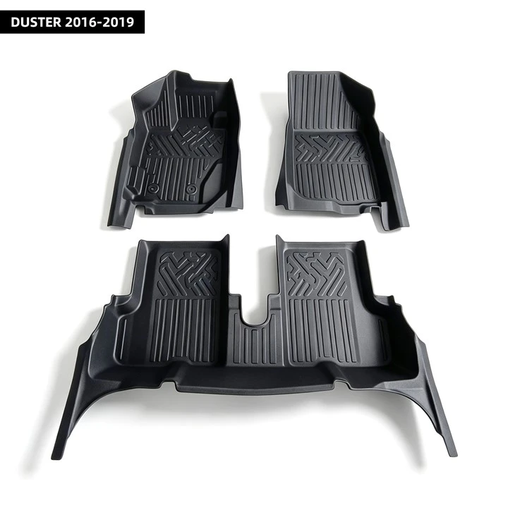 Floor Mats Manufacture Molded Car Mats For DUSTER 2016-2019 For Ecuador