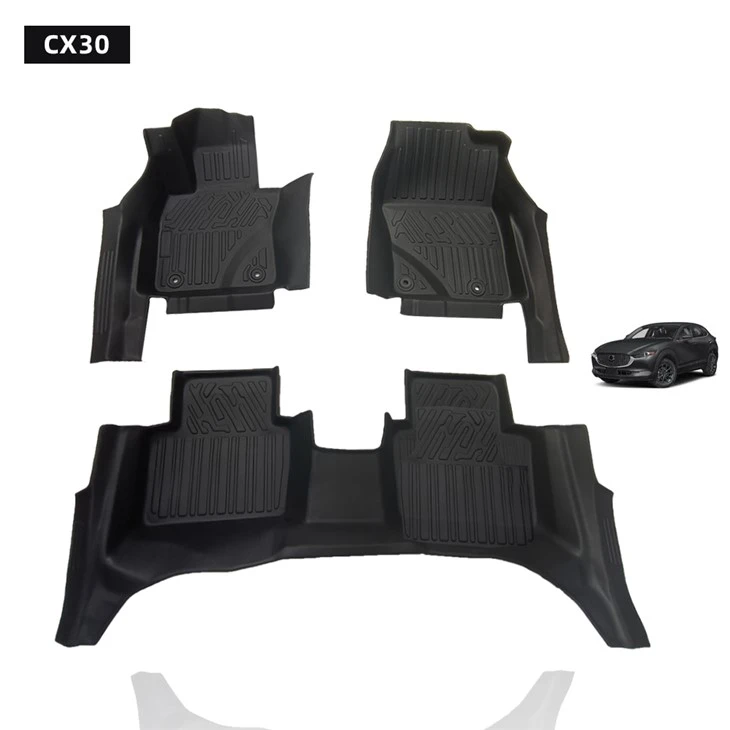 High Quality Car Interior 5D Car Mats Tpe Car Mat For CX-30