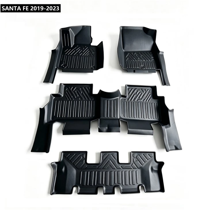 Hot Popular 5D TPE Car Mat Factory Wholesale PERU, Fit SANTA FE 2019-2023
