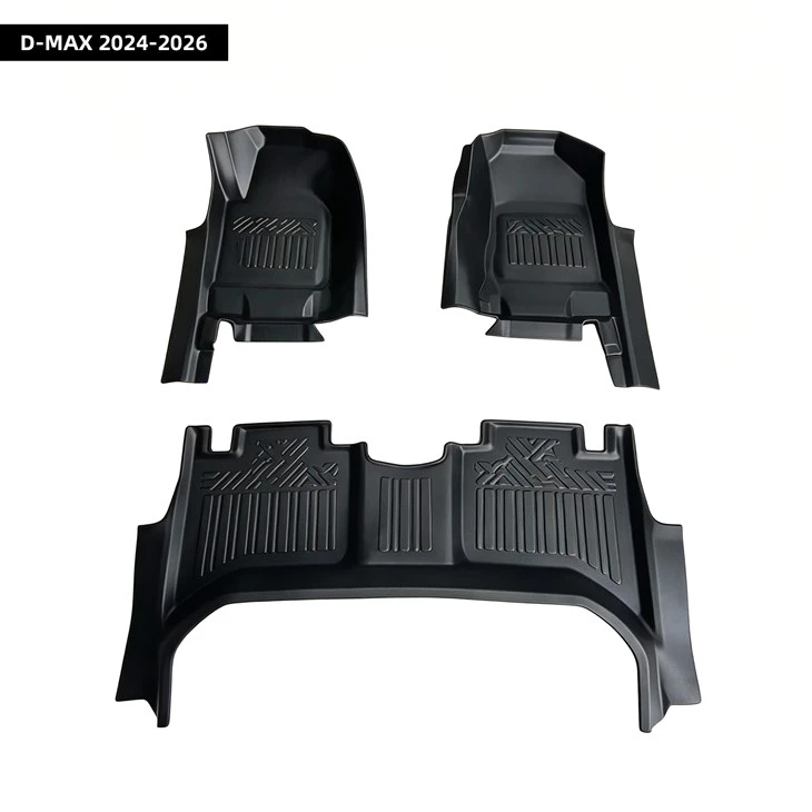 Luxury 5d TPE Car Floor Mats Factory For D-MAX 2024-2026 For Ecuador