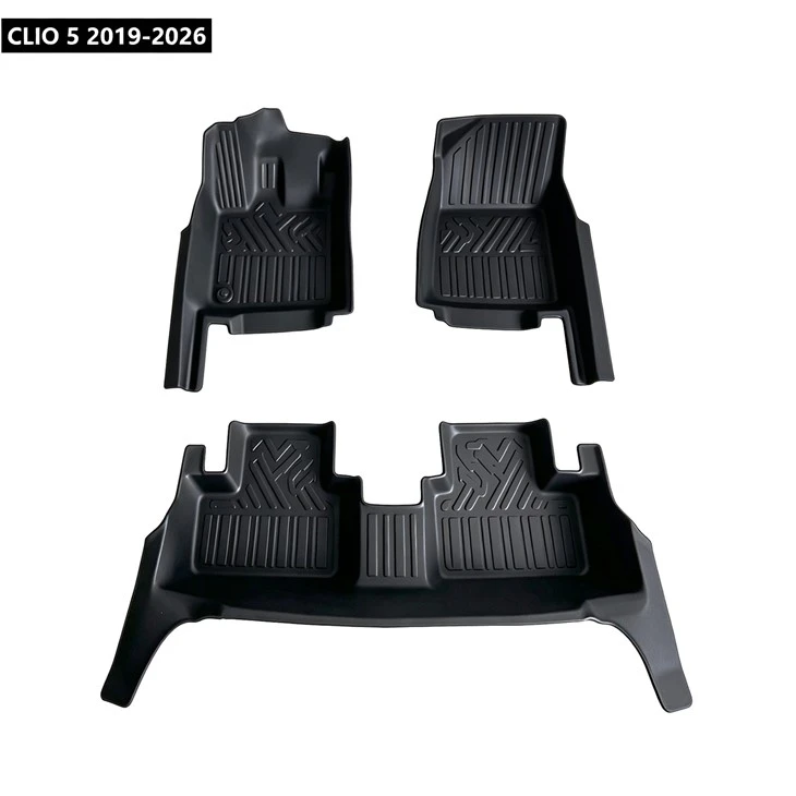 Mud-Proof TPE Car Mats Factory For CLIO 5 2019-2026 For Morocco