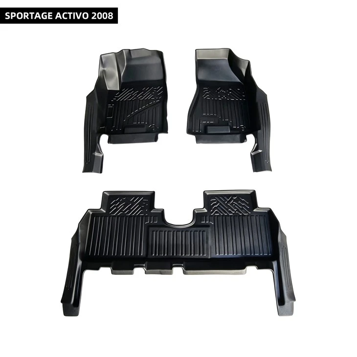 Non-Toxic 5D TPE Car Mats Factory For SPORTAGE ACTIVO 2008 For Ecuador