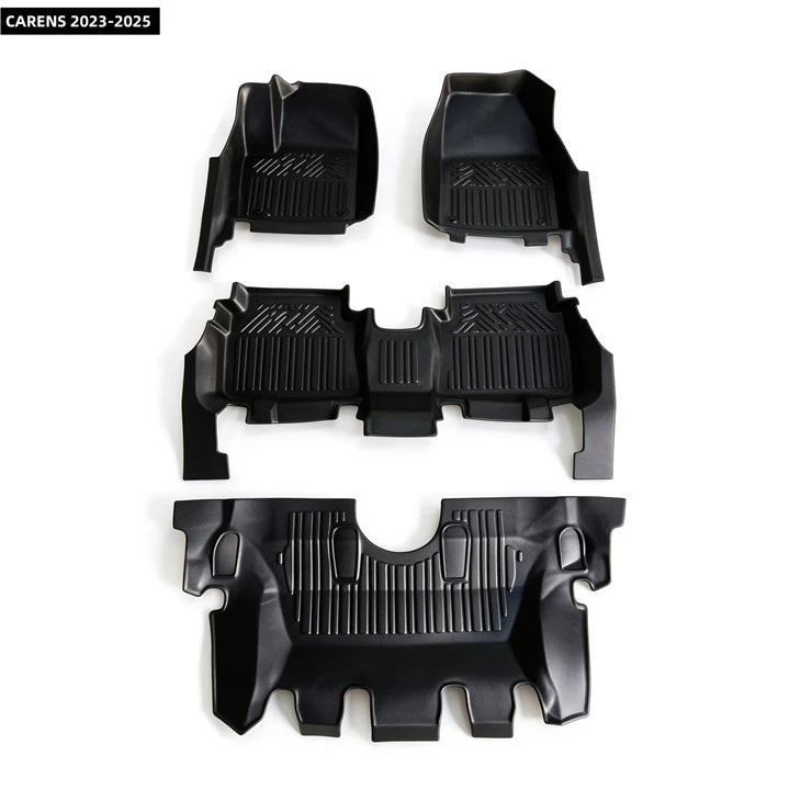 Peru Car Floor Mats Automotive Mats Deep Dish For CARENS 2023-2025