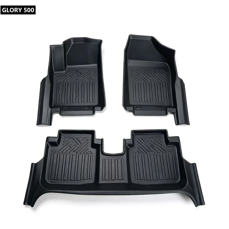 Peru TPE Car Floor Mats Eco-friendly Odorless 5D Floor Mats For GLORY 500