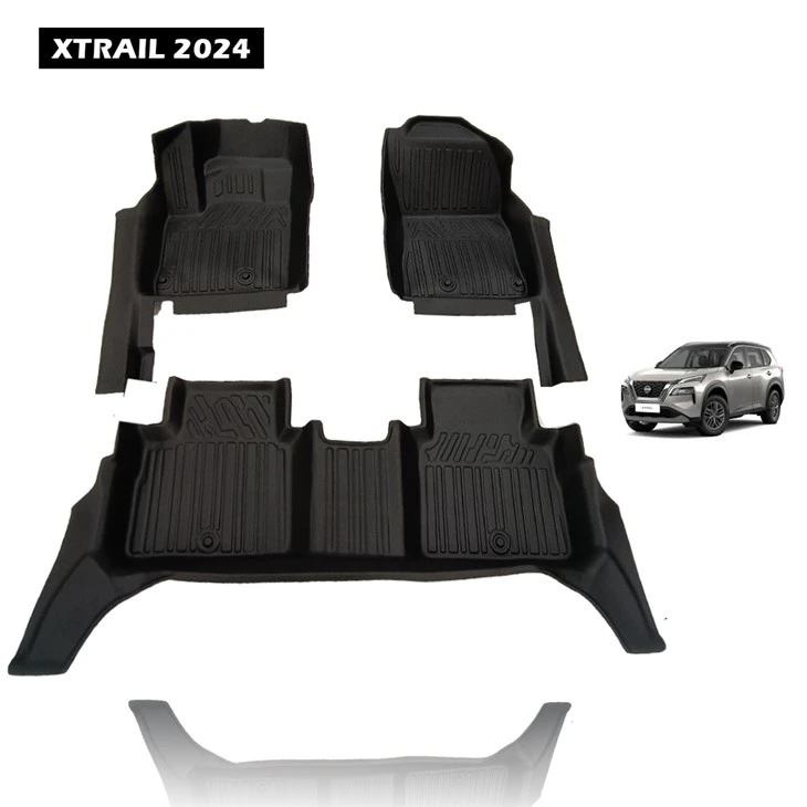 High Quality Waterproof Luxury TPE 5D Vehicle Car Mats Wear And Tear Car Mats