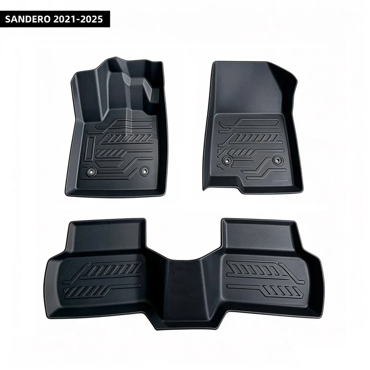 Scratch-Resistant TPE Car Mats Factory For SANDERO 2021-2025 For Morocco