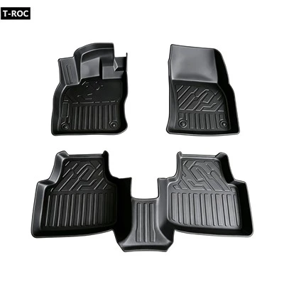 3D Molded TPE Car Mats Factory For T-ROC For Morocco