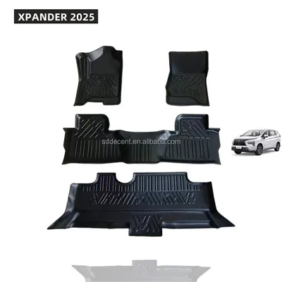 3D TPE Custom Auto Floor Mats Waterproof Skid-Proof Resistant OEM ODM Wholesale Bulk