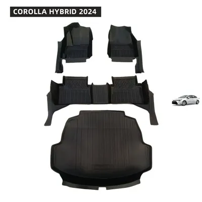 5D TPE Car Mat Easy Wash Car Floor Mat All-Weather Protection Car Mat For COROLLA HYBRID 2024