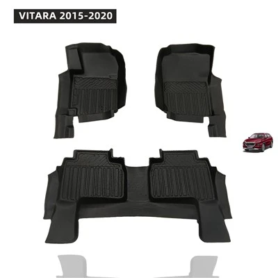 5D TPE Car Mat Waterproof Friendly Material Mat Use For Car Interior Floor