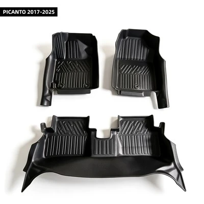 Anti‑Dirty 5D TPE Car Mat Factory Direct PERU, For PICANTO 2017-2025