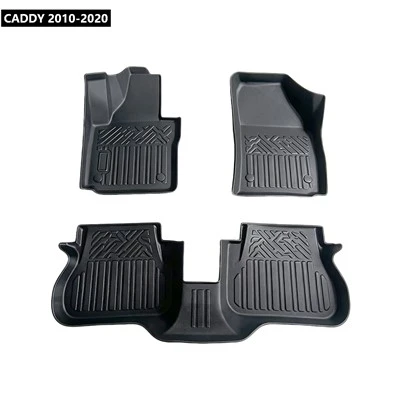 Car Mats Factory 3D TPE Automotive Floor Mats For CADDY 2010-2020 For Morocco
