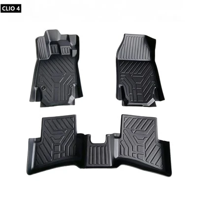 Car Mats Factory 3D TPE Car Mats For CLIO 4 For Morocco