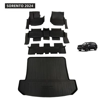China Non-Slip Waterproof 5D TPE CAR MATS