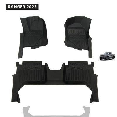 Eco Friendly Professional 5D TPE Car Mat Mat Use For RANGER 2023