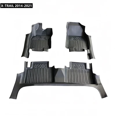 Factory Easy To Clean Special Luxury 5D TPE Car Mats for X-TRAIL 2014-2021