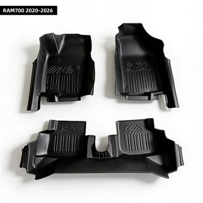 Peru 5d Car Mats 5d TPE Car Floor Mats Durable For RAM700 2020-2026