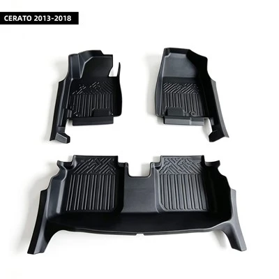 Peru Car Mats Custom Vehicle Floor Liners Custom For CERATO 2013-2018