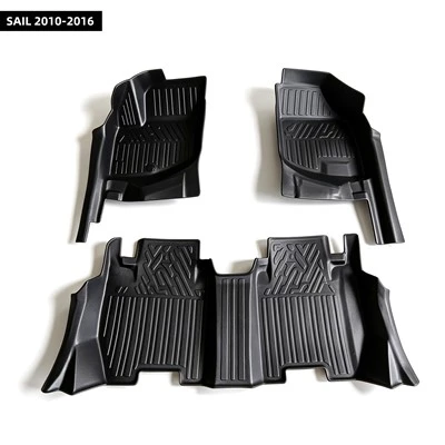 Peru Tpe Car Mats TPE Floor Mats Non Slip For SAIL 2010-2016