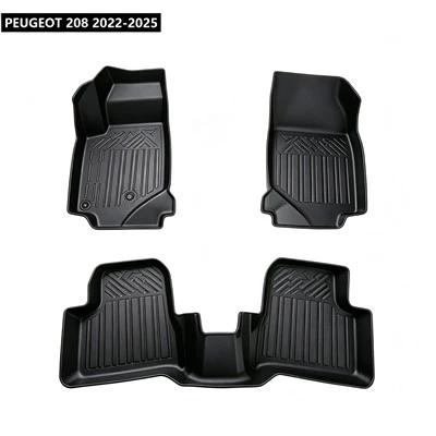 Stay-Put TPE Car Mats Factory For PEUGEOT 208 2022-2025 For Morocco