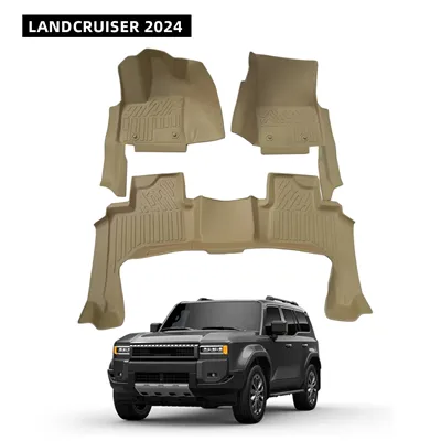 Custom Fit 5D TPE Floor Mats For Most Cars All-Weather Anti-Slip Easy Clean Automotive Carpet Protector