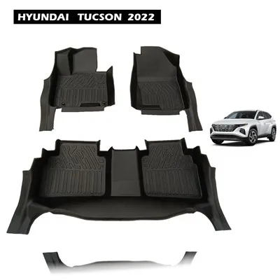 China Factory Eco-friendly Non-Slip Waterproof 5D TPE CAR MATS