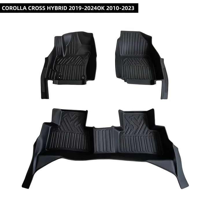 Stable 5D TPE Car Mats Factory For COROLLA CROSS HYBRID 2019-2024 For Ecuador