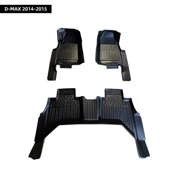Textured 5d TPE Car Floor Mats Factory For D‑MAX 2014-2015 For Ecuador