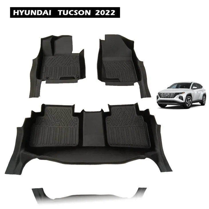 Ultra High Side 5D TPE Car Mats Seamless Edge Protects Original Floor suppliers