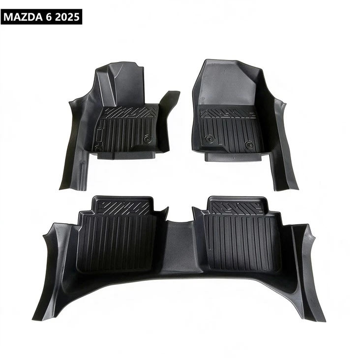 Vehicle Car Mats TPE Car Floor Mats For MAZDA 6 2025 For Ecuador