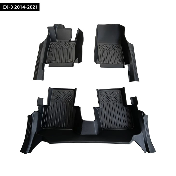 Water-Repellent 5D TPE Car Mats Factory For CX-3 2014-2021 For Ecuador