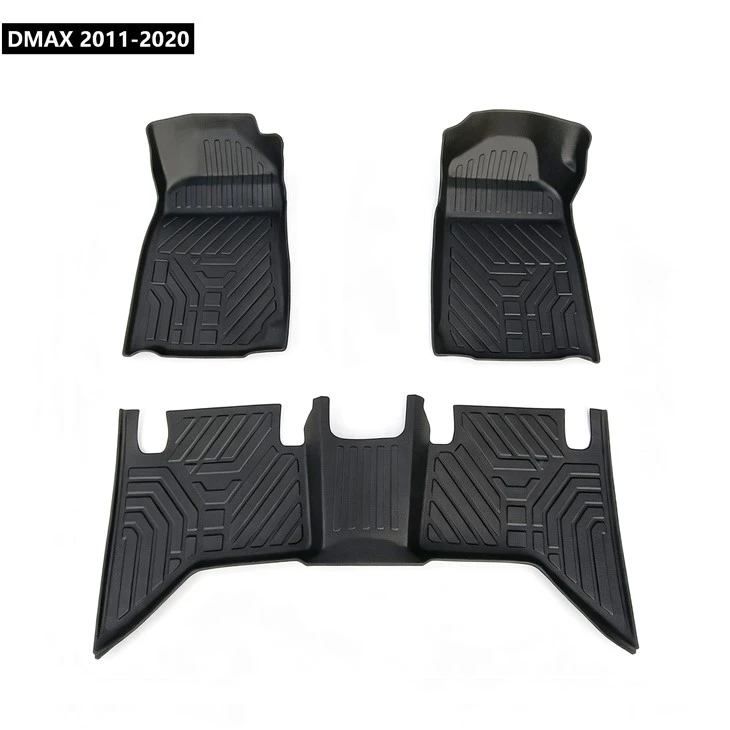 Waterproof 3D TPE Car Mat Factory For D-MAX 2011-2020 Colombia Durable