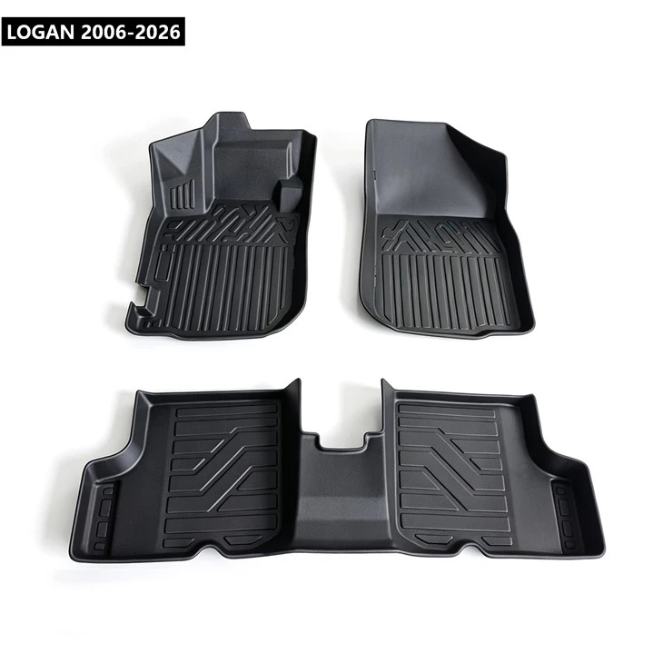 Waterproof 3D TPE Car Mat Factory For LOGAN 2006-2026 Colombia Durable