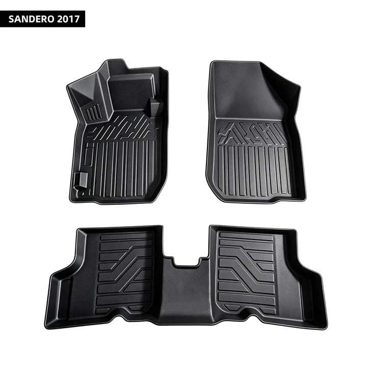 Wear-Resistant TPE Car Mats Factory For SANDERO 2017 For Morocco