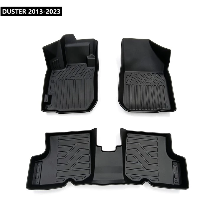 Wholesale 3D TPE Car Mat Factory For DUSTER 2013-2023 Colombia Anti‑slip